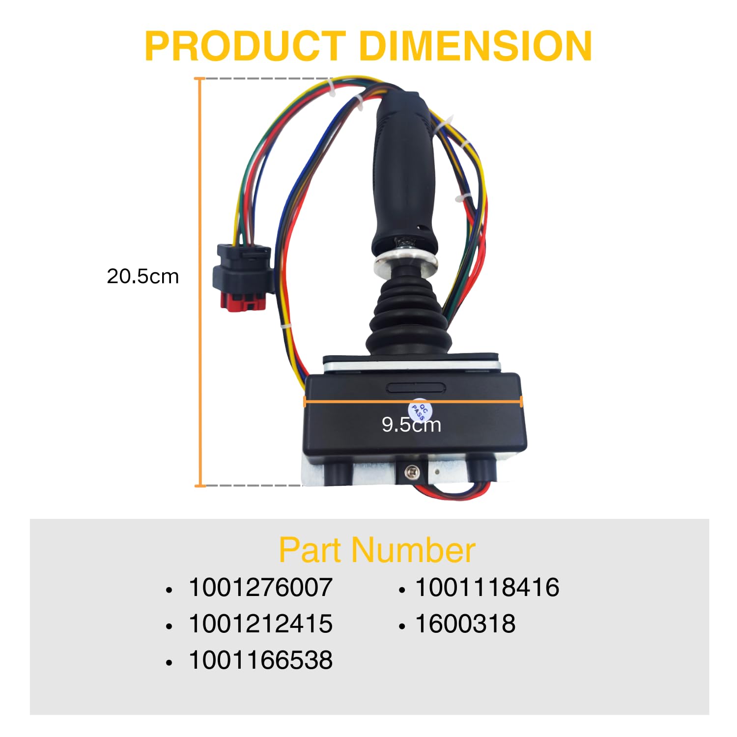 SPJIUQI 1600318 Joystick Controller Compatible with JLG Boom